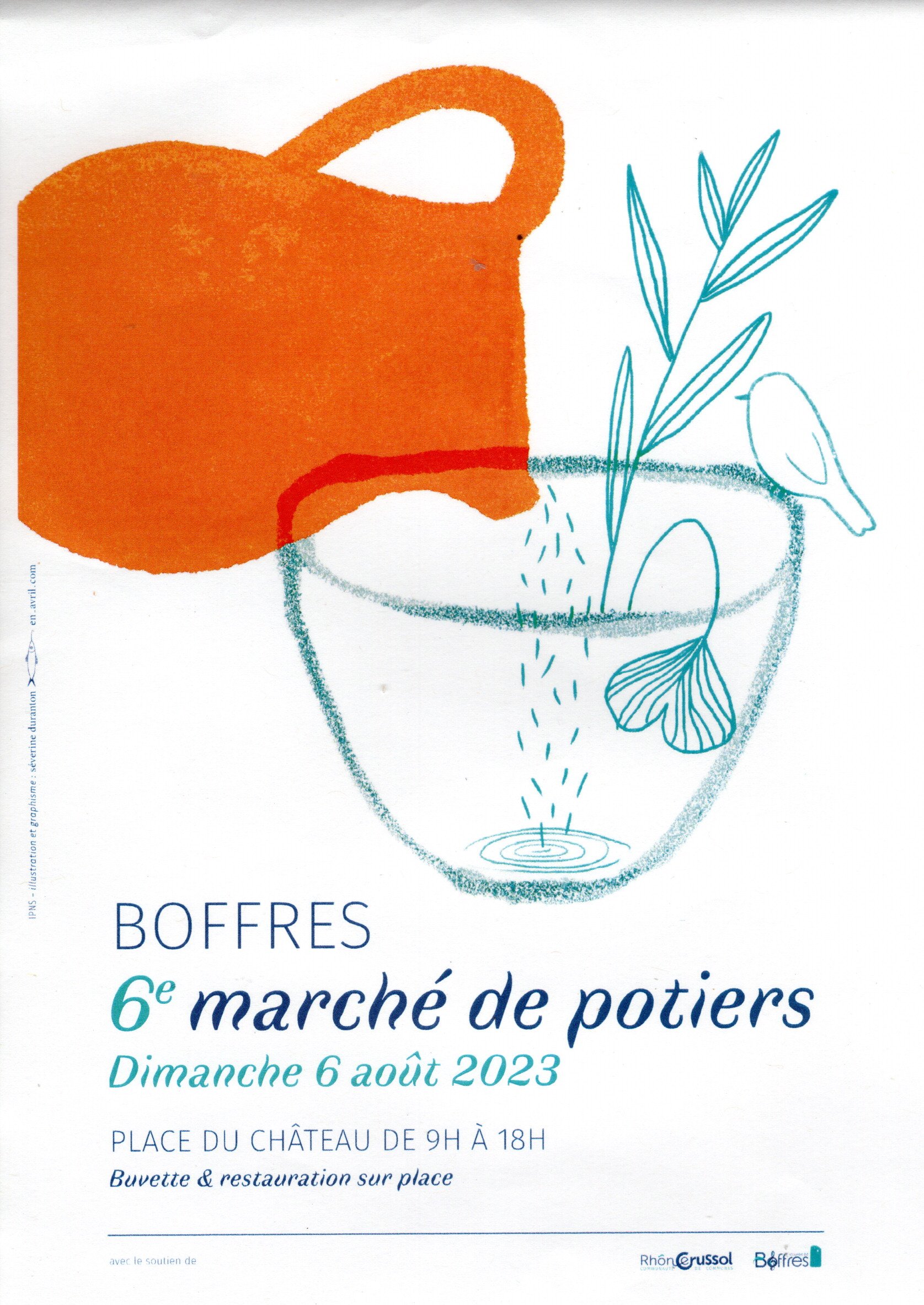 Marché de potiers 2023 de Boffres