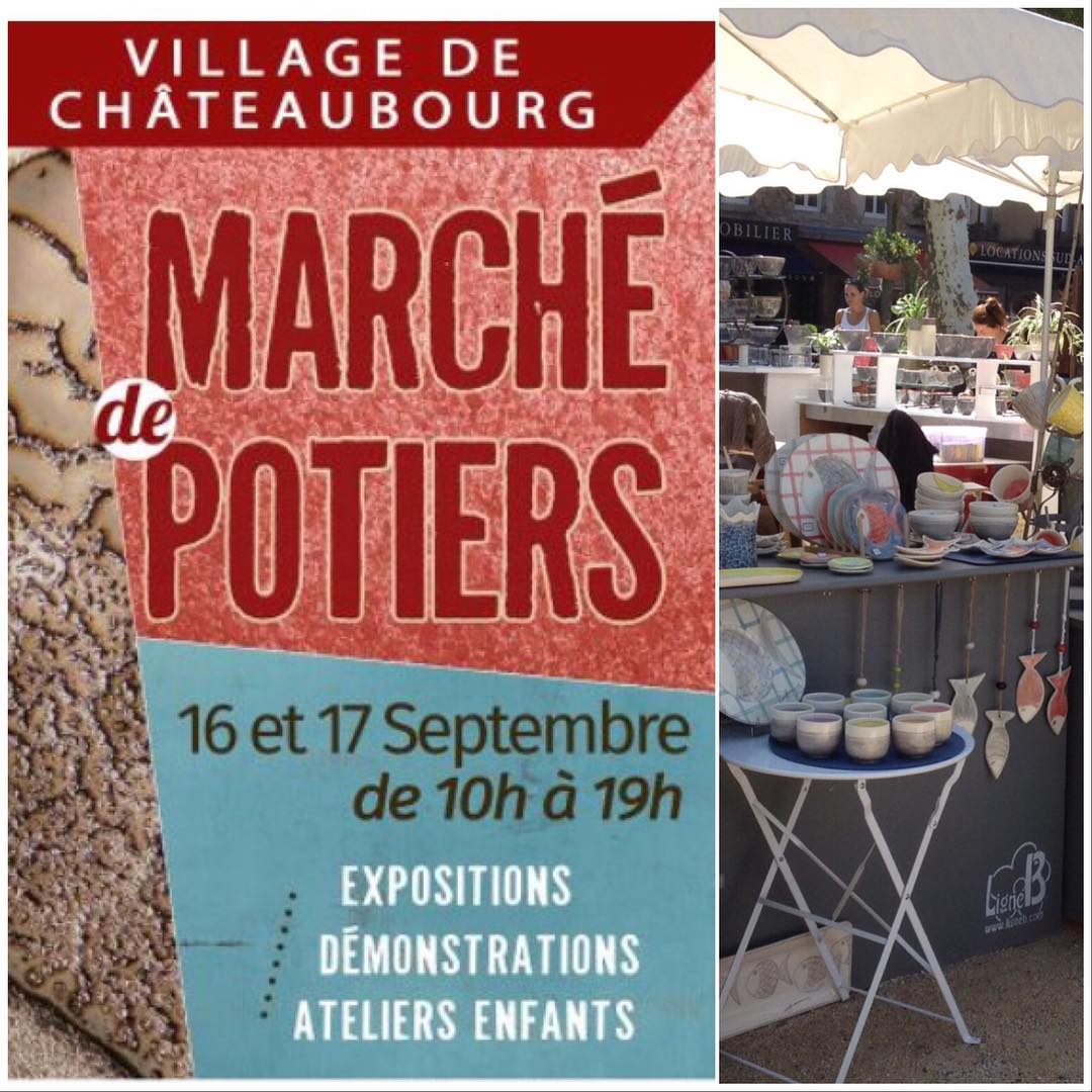 Marché de potiers – 16 et 17 septembre 2017 à Châteaubourg