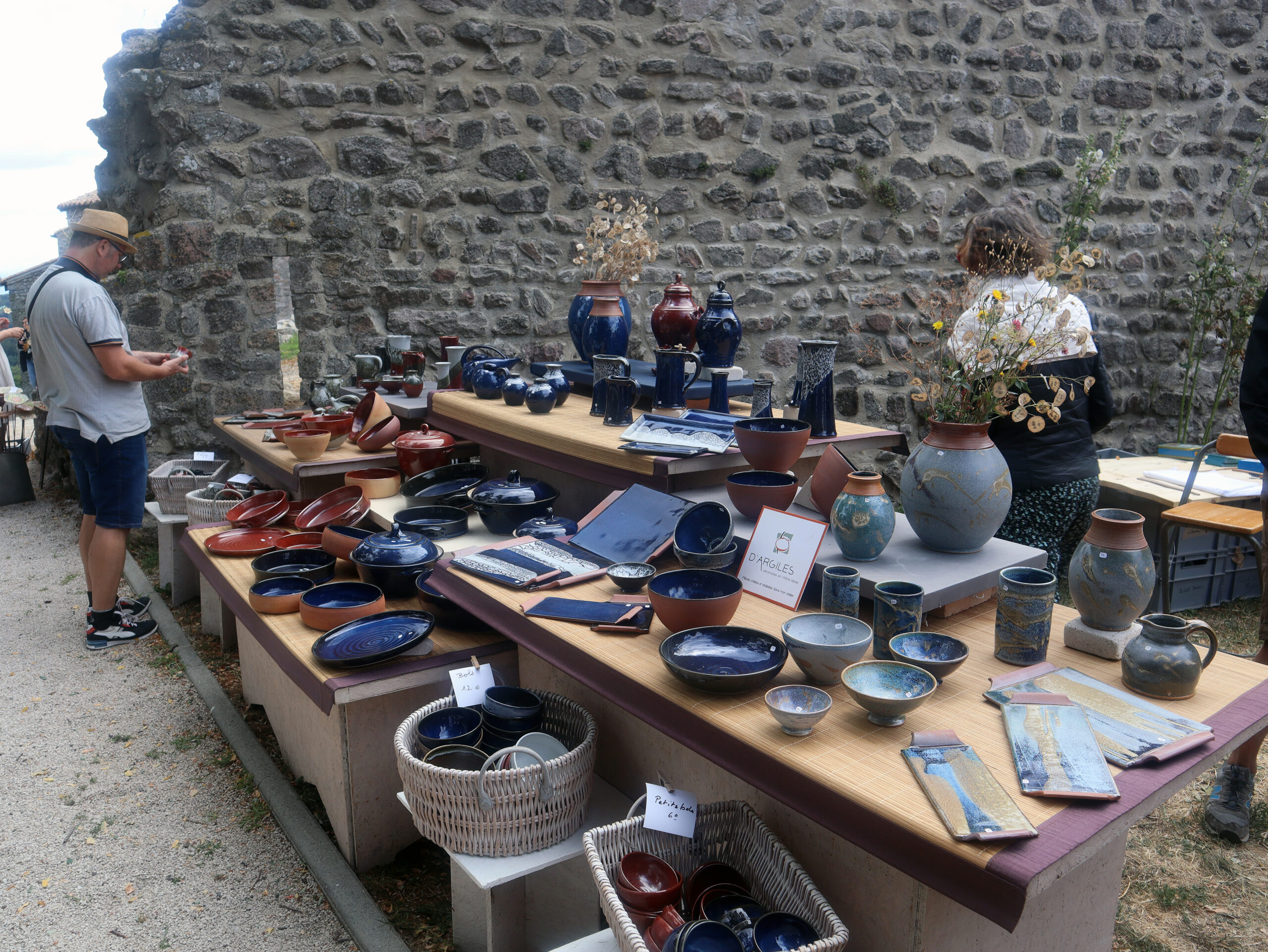 Marché de potiers de Boffres